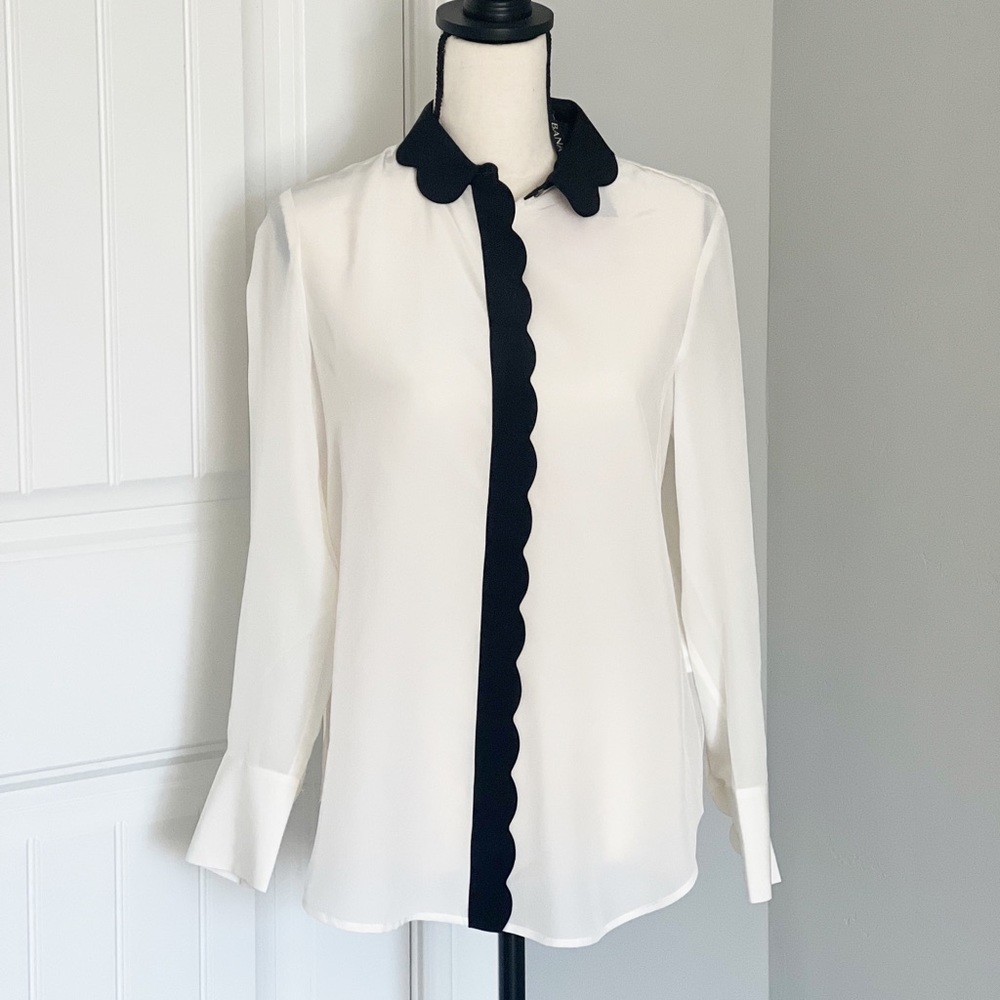 NWT Banana Republic 100% Silk Top